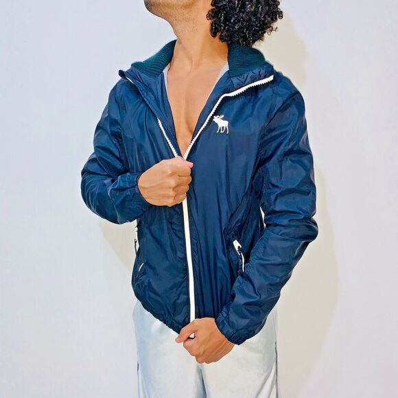 Abercrombie & Fitch Other - Abercrombie Fitch Vintage Rare Windbreaker Dun Brook Jacket Nylon L